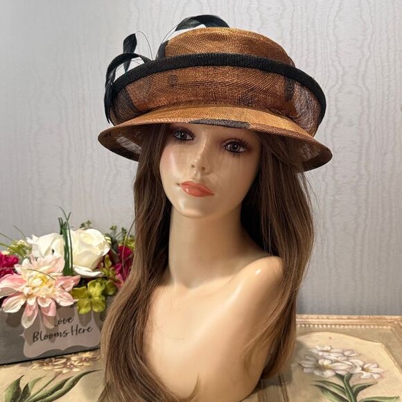 Vintage Soprattutto Cappelli Hat Made in Italy Derby Horse Races One Size - Picture 1 of 16